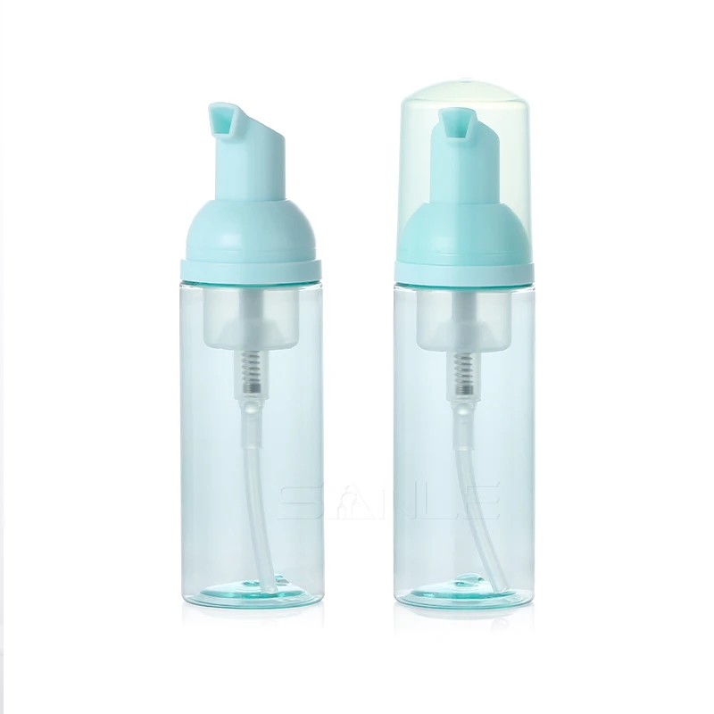 Empty 30ml 50ml 60ml 70ml 80ml 100ml  PET Cosmetic Lash Shampoo Bottle Dispenser Mousse Foam Pump Bottle