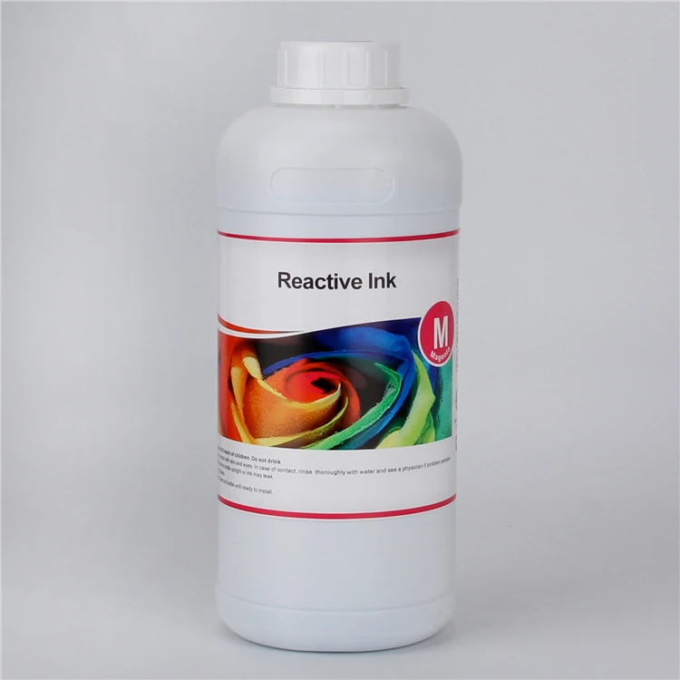 Top Quality Digital Textile Ink Reactive Dye Ink for Digital Textile Printing for Epson DX4/5/6/7 5113 4720 Printing Head