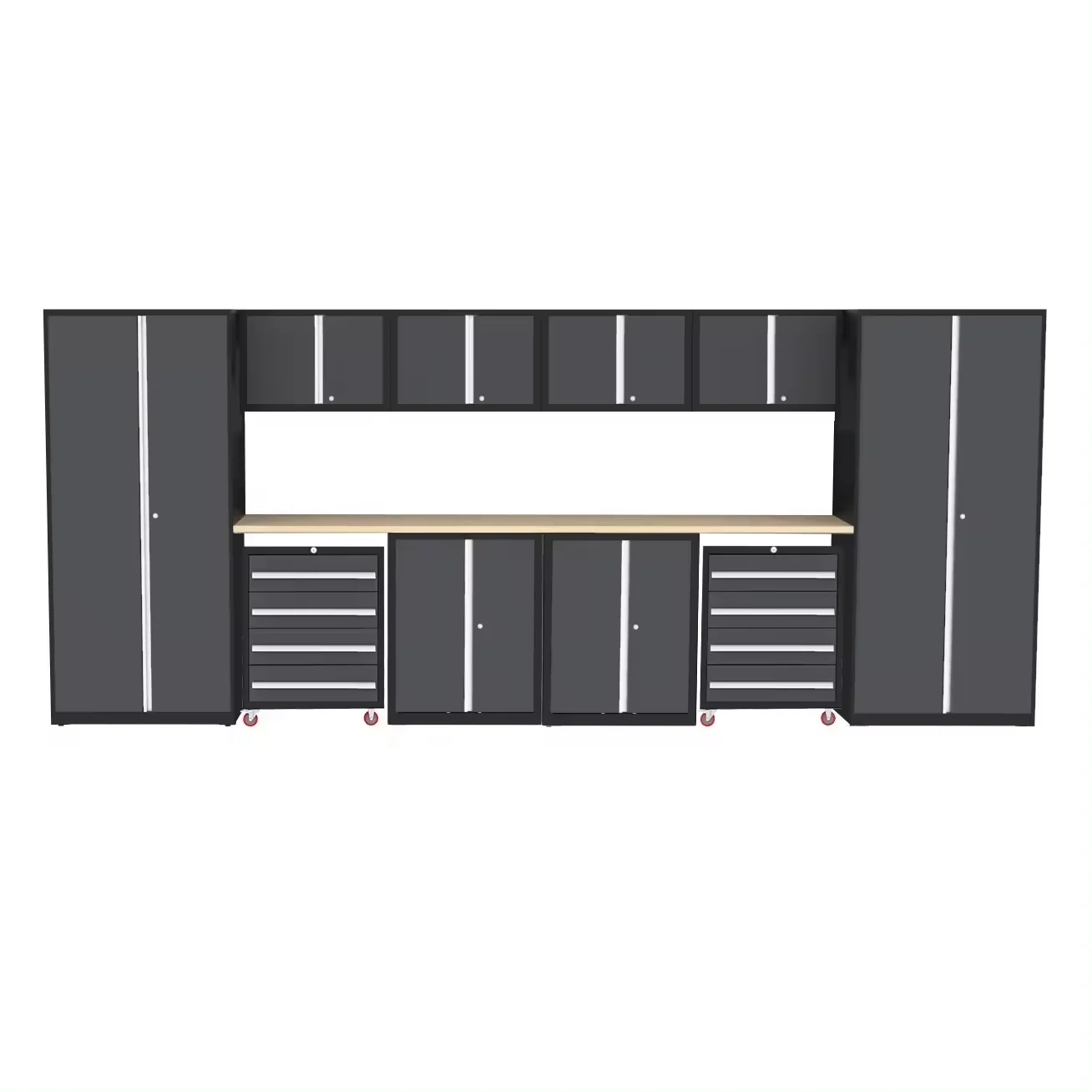 2024 JZD Deluxe-Garage Organization Collection storage box workshop Garage organizer systems tool storage tool cabinet