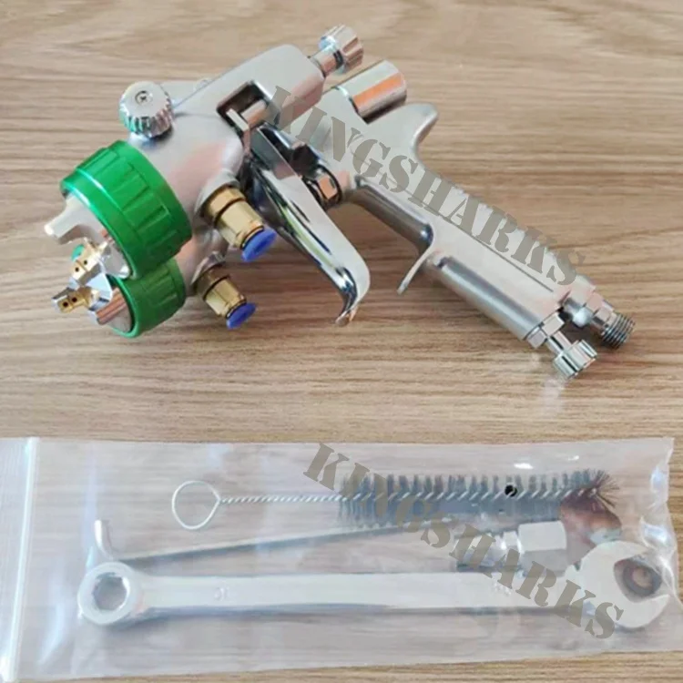 PT-29 HVLP Double dual Nozzle Air Spray Gun 1.3mm Nano spray plating gun