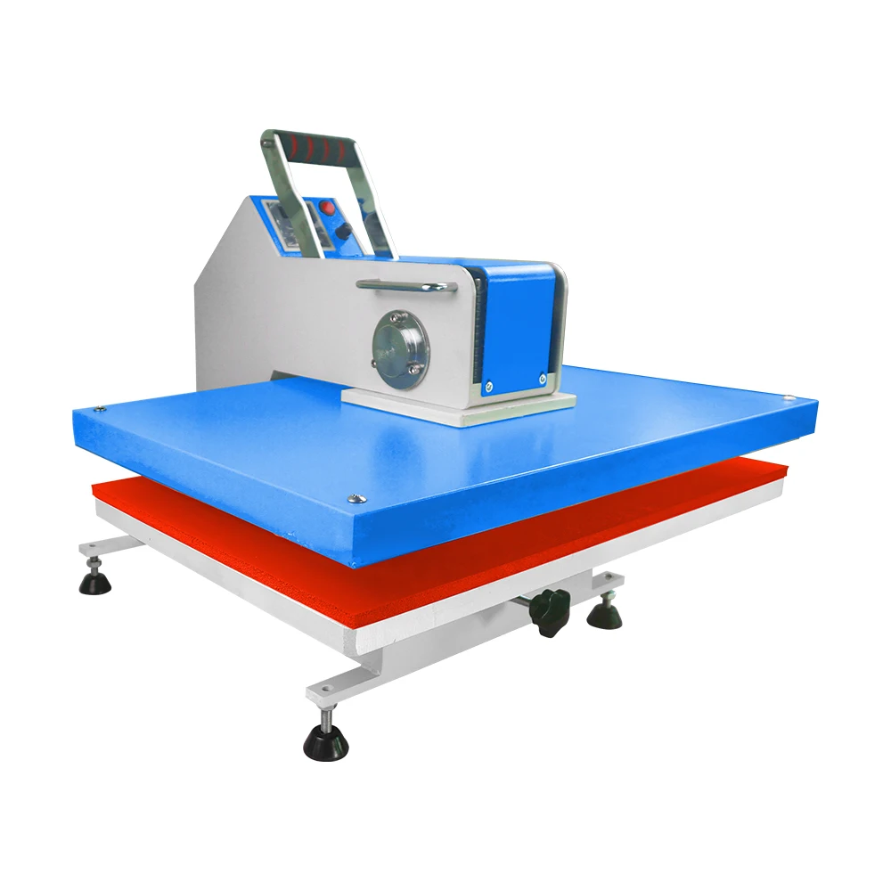 High Pressure Factory Customized Flat Manual Heat Press Machine For T-shirt  38*38 cm