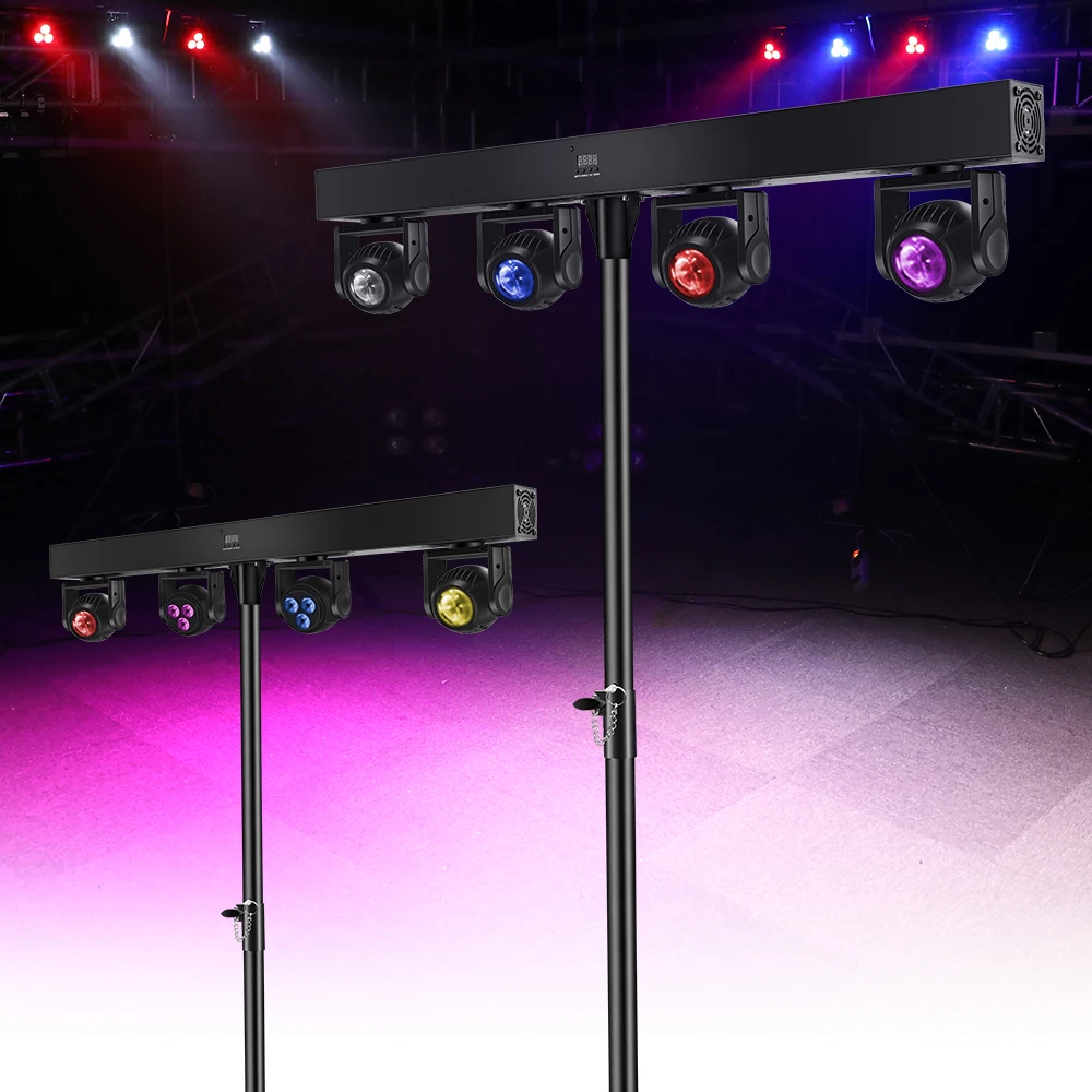 Hot Sell Aluminum Dj Light Stand Moving Head Totem Truss Black Bame Wash For Double Sides Moving Head