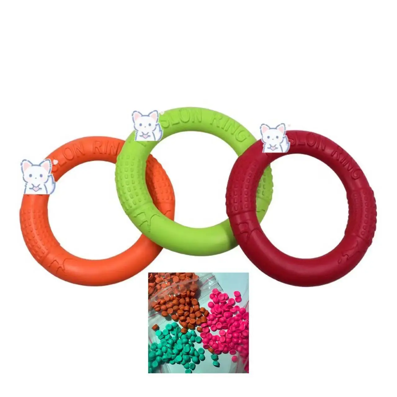 Pet Toys EVA Material Granules Injection Compound Foam Materials