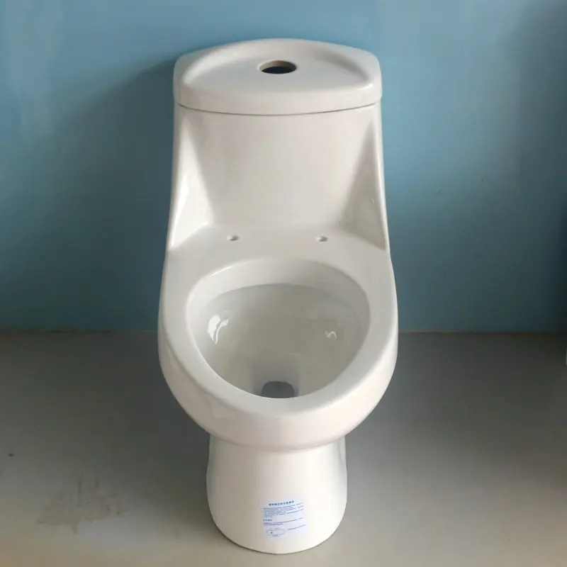 Cross-Border Hotel Toilet Ordinary Toilet Bowl Apartment Hotel One-Piece Pottery Toilet Project Wholesale