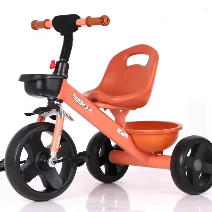 New design hot sale children carrier ride on tricycle for kids
