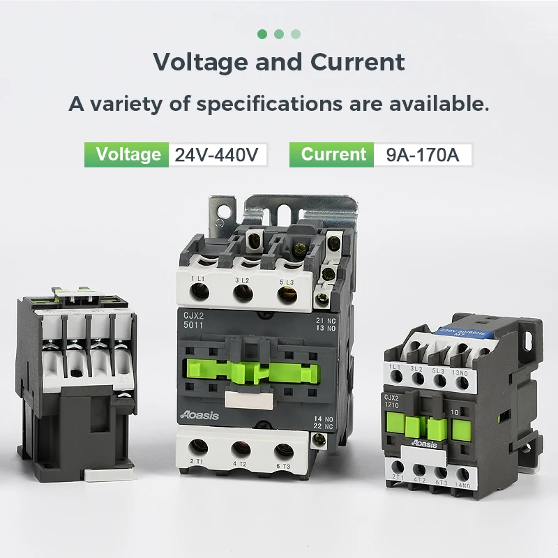Hot sale product CJX2-18 24V 36V 48V 110V 220V 380V ac magnetic contactor contactors for electrical equipments