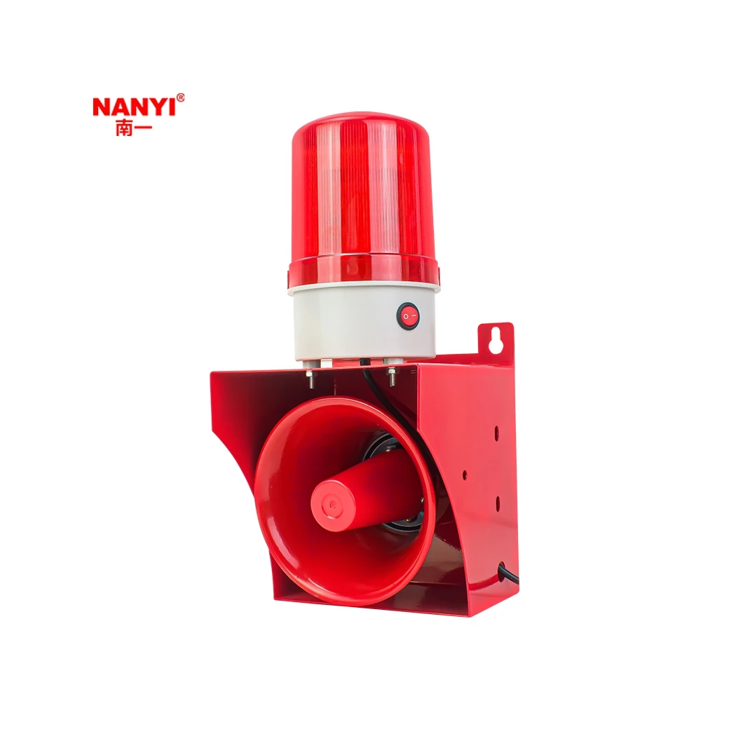 Custom Logo High Quality Wireless Emergency Evacuation High Decibel Sound And Light Alarm