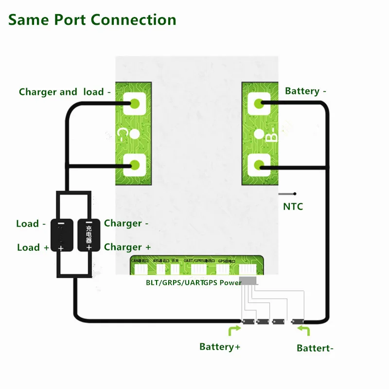 Smart BMS 28S 3.2V 60A LifepO4  lithium ion  UART ViaBluetooth battery protection circuit board