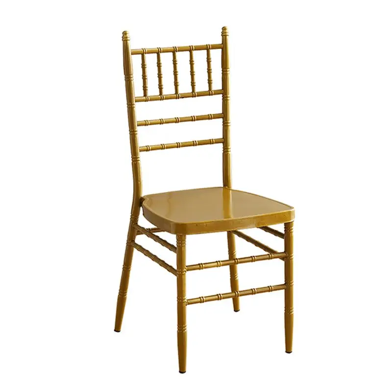 Lihangrui hotel chair cheap dubai luxury stacking gold metal aluminium event wedding hotel banquet chair with best price