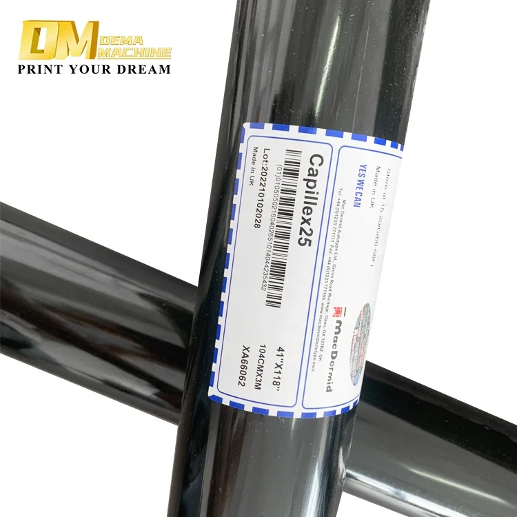 DM Multi color heat Transfer Pet Film Roll Paper water transfer printing films For Pet Film Roll