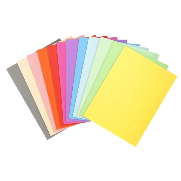 Заводская цена 80gsm 110gsm 200gsm 250gsm 350gsm цветная офсетная бумага цветная бумага Бристоль бумажная доска