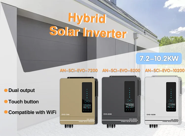 Anern solar power hybrid solar inverter 1500w