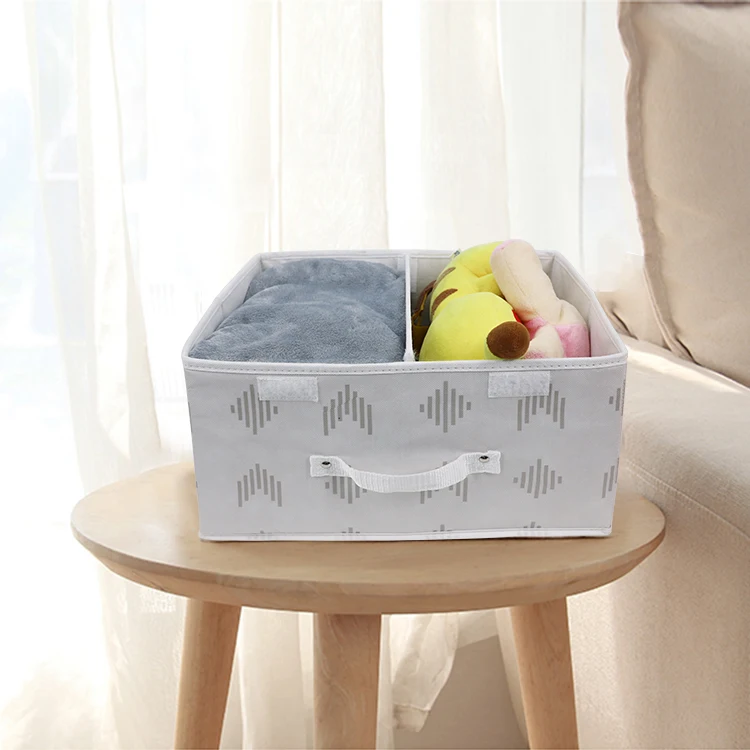 Wholesale Non Woven Storage Box Foldable Toys Storage Box Storage Basket Bin Organizer