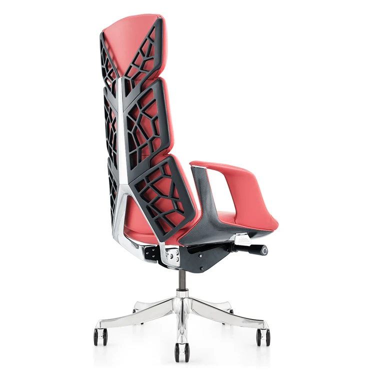 Manufacturer Modern Design Office Furniture Ergonomic Height Adjustable Leather Chair Executive Office Chair