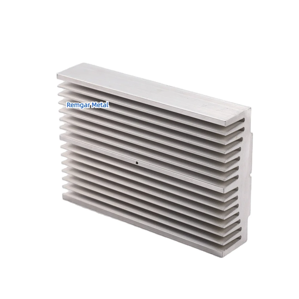 factory custom cnc machining extruded heatsink heat sink radiator aluminum alloy extrusion profiles