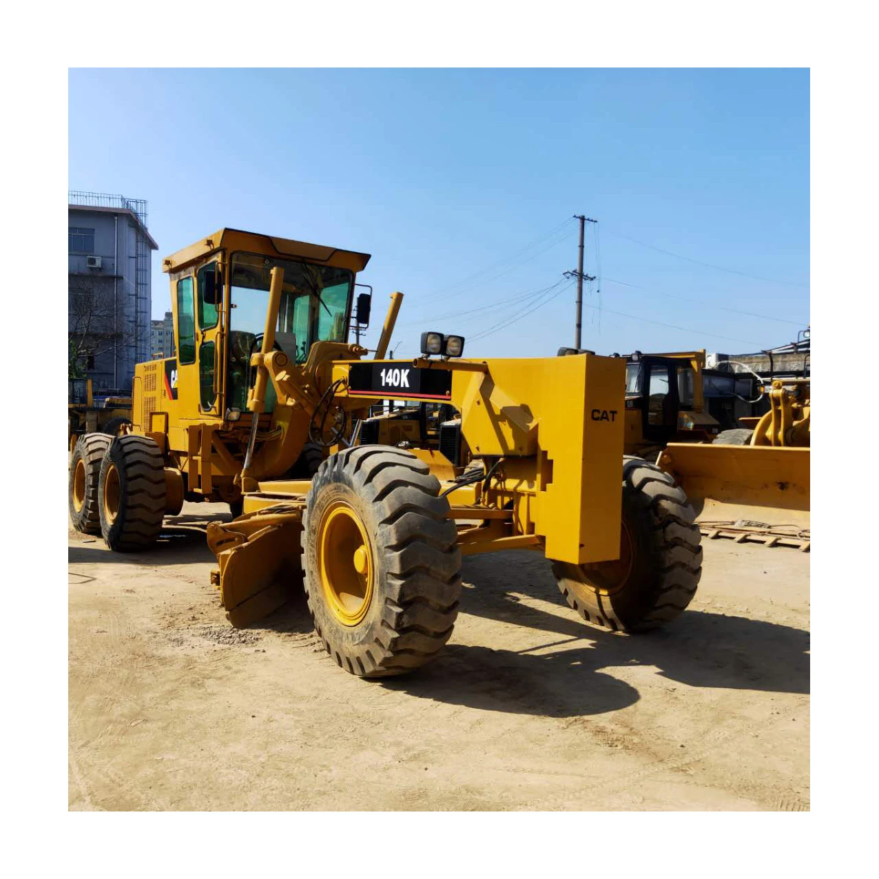 Подержанные автогрейдеры Cater pillar CAT 14H японские подержанные 140G 140H продажа