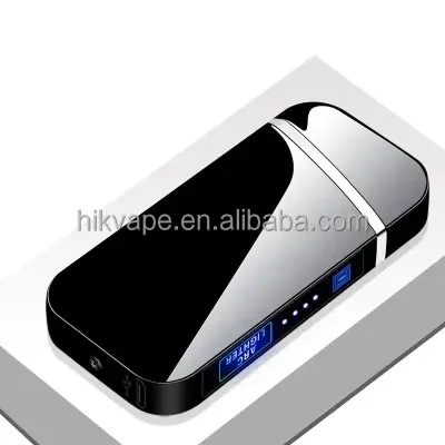 2023 Double Arc Usb Charging Lighter Metal Portable Keychain Cigarette Lighter