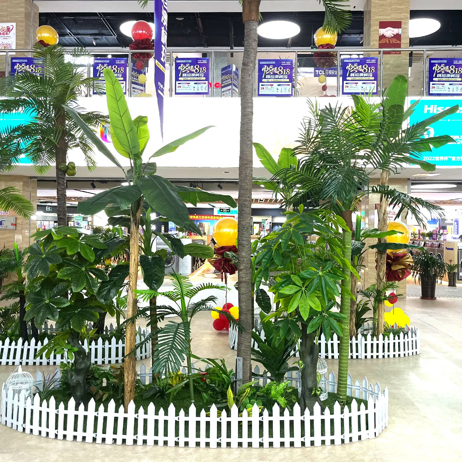 Hot selling artificial trees big tree for outdoor decoration customized artificial branches led light decorative