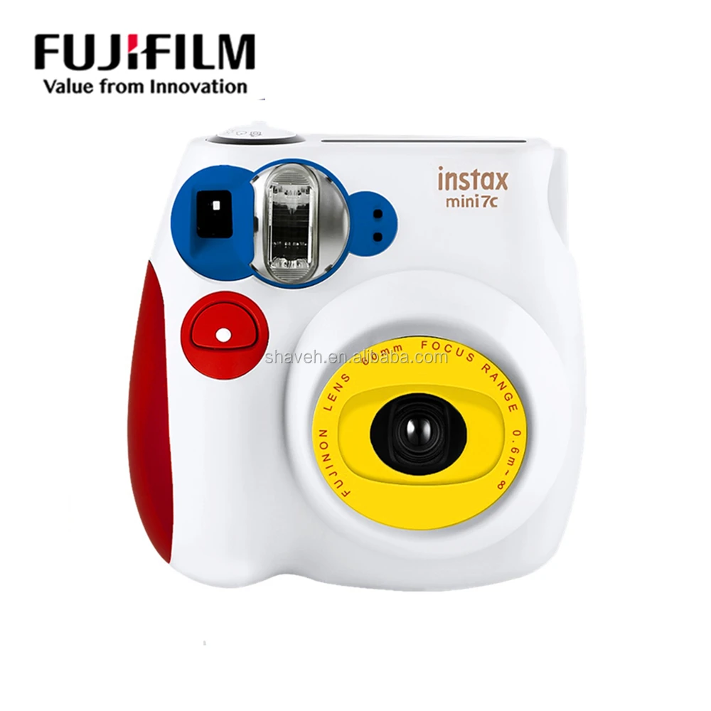 
 Оптовая продажа 3 вида цветов стиль белая пленка для Fuji instax Мини 7C камера  