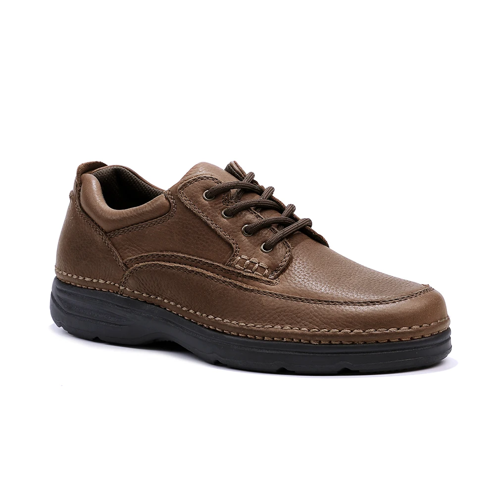 Оригинальные дышащие деловые мягкие мужские туфли дерби abиницио из коровьей кожи