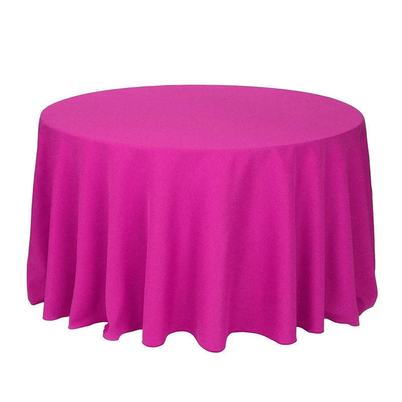 restaurant white plain polyester tablecloth green/grey/red home table linen manufacturer printed table cover