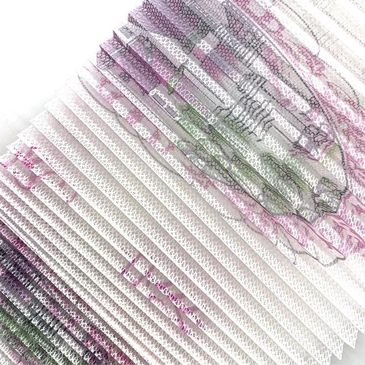 colorful polyester pleated insect screen fly mesh for window mosquito net .