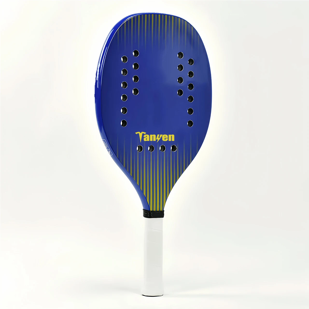 Beach Tennis Racket Custom Carbon Fiber Surface 22mm Sand EVA Memory Foam Core Professional Raquetes Beach Tennis Padel Racket