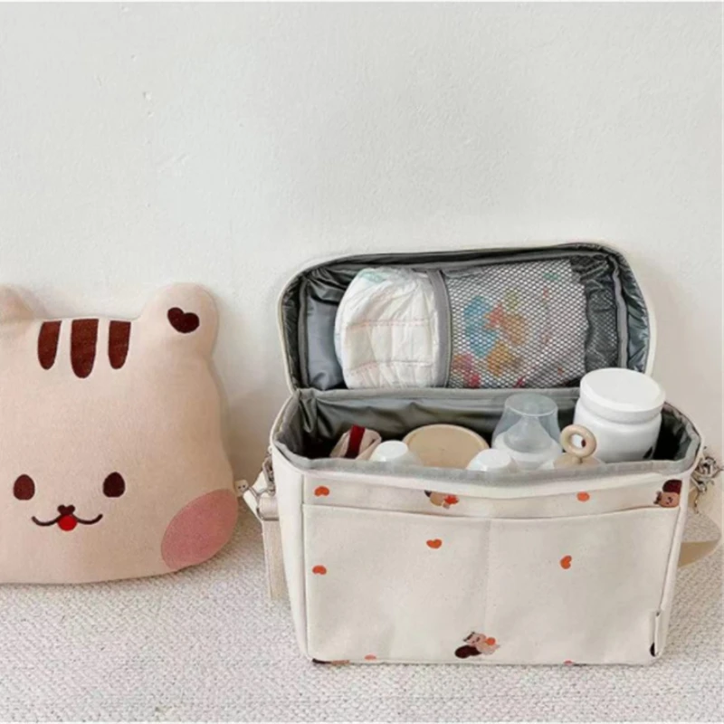 Baby Feeding Thermal Insulation Mommy Bottle Cooler Bag Pram Hanging Stroller Organizers  Baby Diaper Nappy Bag