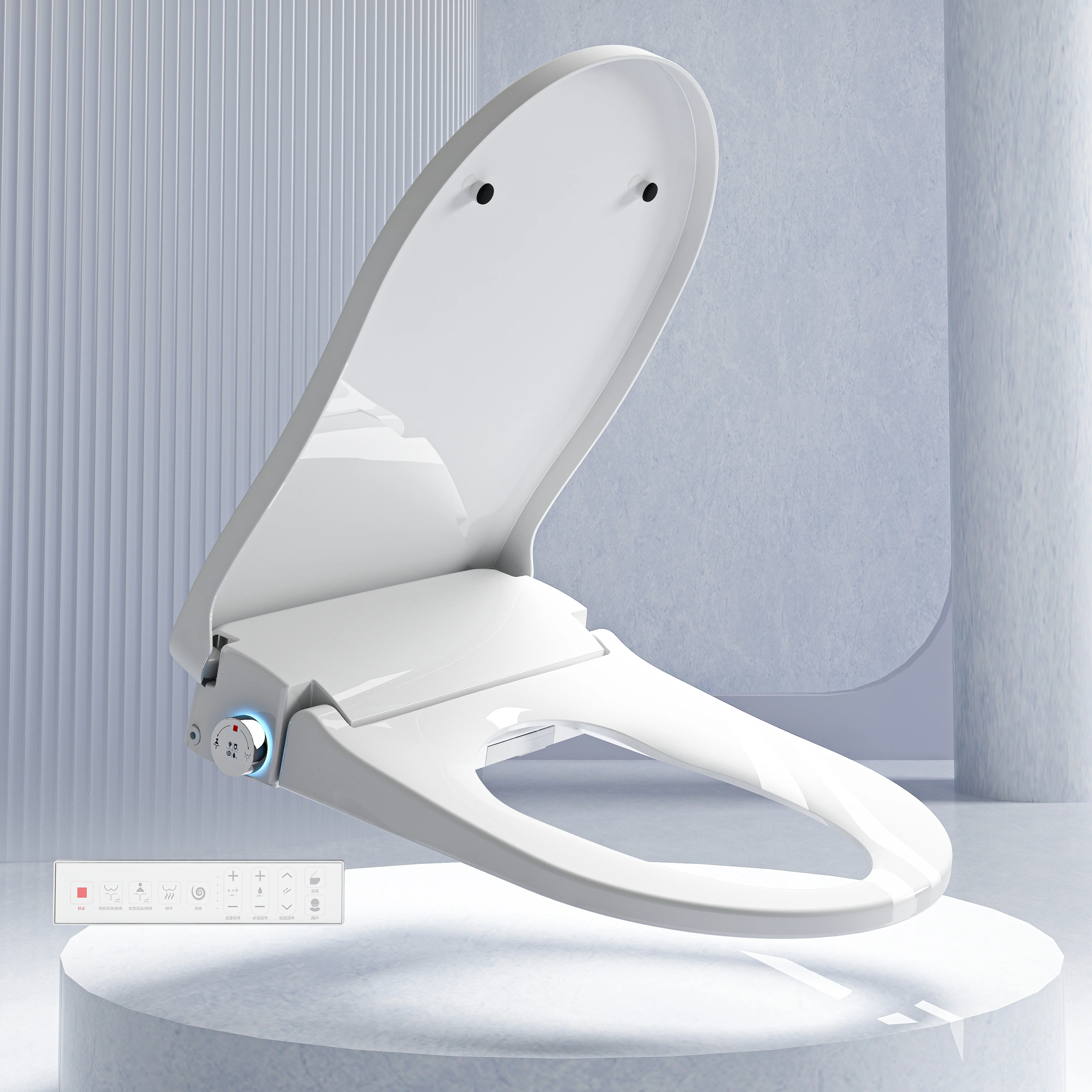 Auto Open Smart Toilet Seat Intelligent Bidet Auto Cover Auto Sensor Automatic Open-Close Smart Toilet Cover
