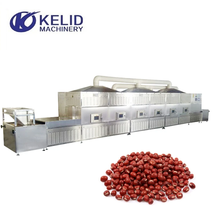 automatic tunnel conveyor microwave industry oven