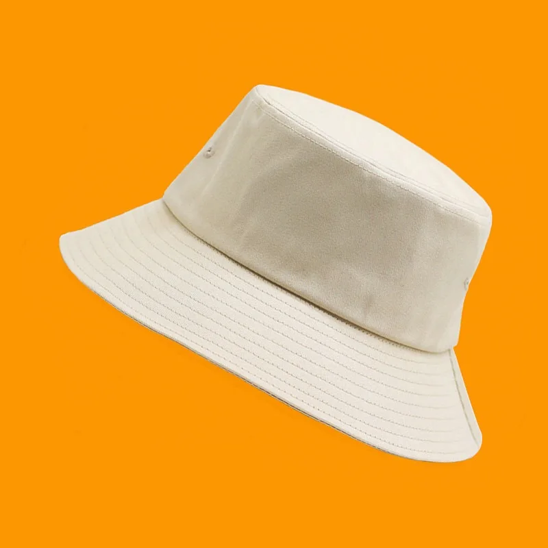Unisex Summer Foldable Bucket Hat Women Outdoor Sunscreen Cotton Fishing Hunting Hat Men Bob Chapeau Sun Hats