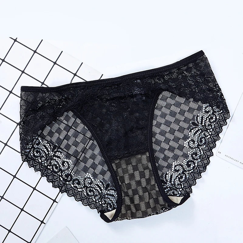 New style hot girls women sexy breast without bra lingerie underwear lace transparent bra panty set