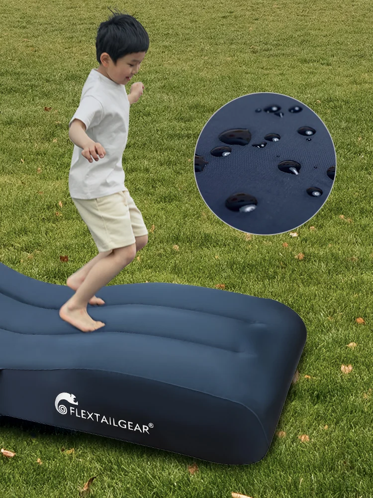 Hot Selling Inflatable Lounger Air Sofa Beach Sleeping Outdoor Sofa Outdoor Pool Furniture Patio Sun Loungers Sofa