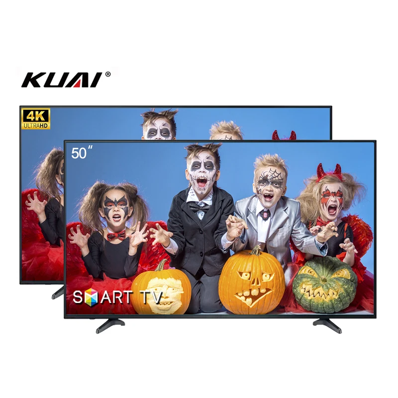 Телевизор KUAI Smart Tv на Android с плоским экраном 50 дюймов 4K Ultra HD LED Tv