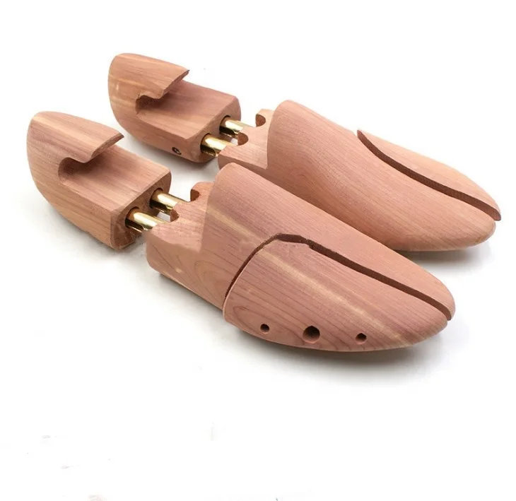 Factory OEM shoe stretcher Cedar Wooden Custom LOGO Shoe Trees mens Adjustable For Sale
