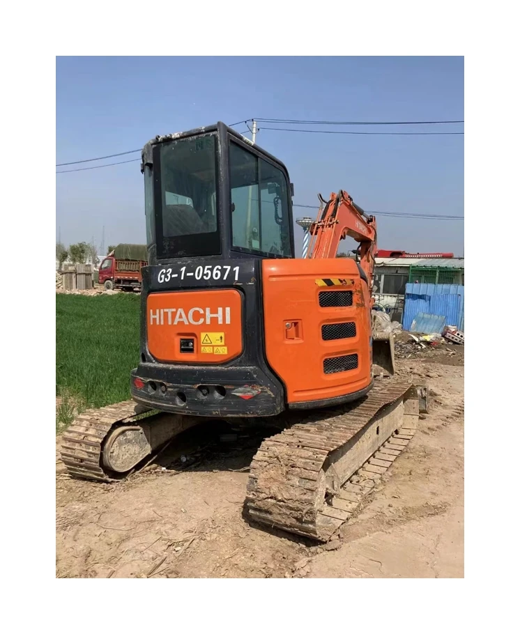 6TON Good Price  used hitachi ZX55USR ZX60 excavators for sale