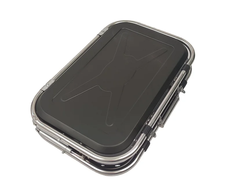 Portable Folding Charcoal Grill Folding Mini Bbq Grill Spacesaving for Camping Travel Garden Outdoor Iron Pizza Oven Trolley