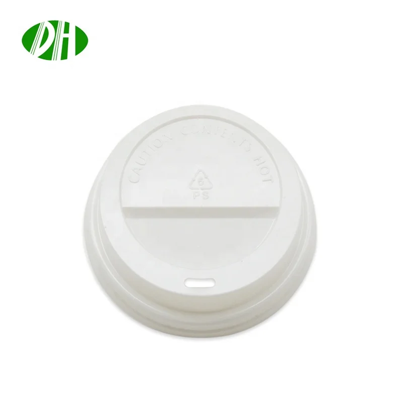 PS Plastic Lids for Hot Coffee Cup