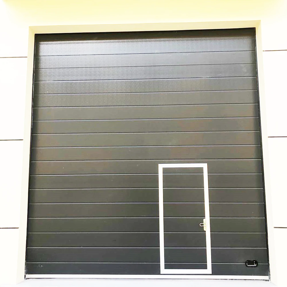 Safely Automatic Sectional Industry Garage Door Industrial Overhead Door Cheap American Style Customized  Sectional Garage Door