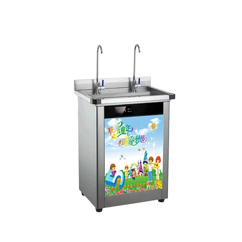 Children Mini Warm Water Dispenser, Normal Water Direct Drinking Fountain