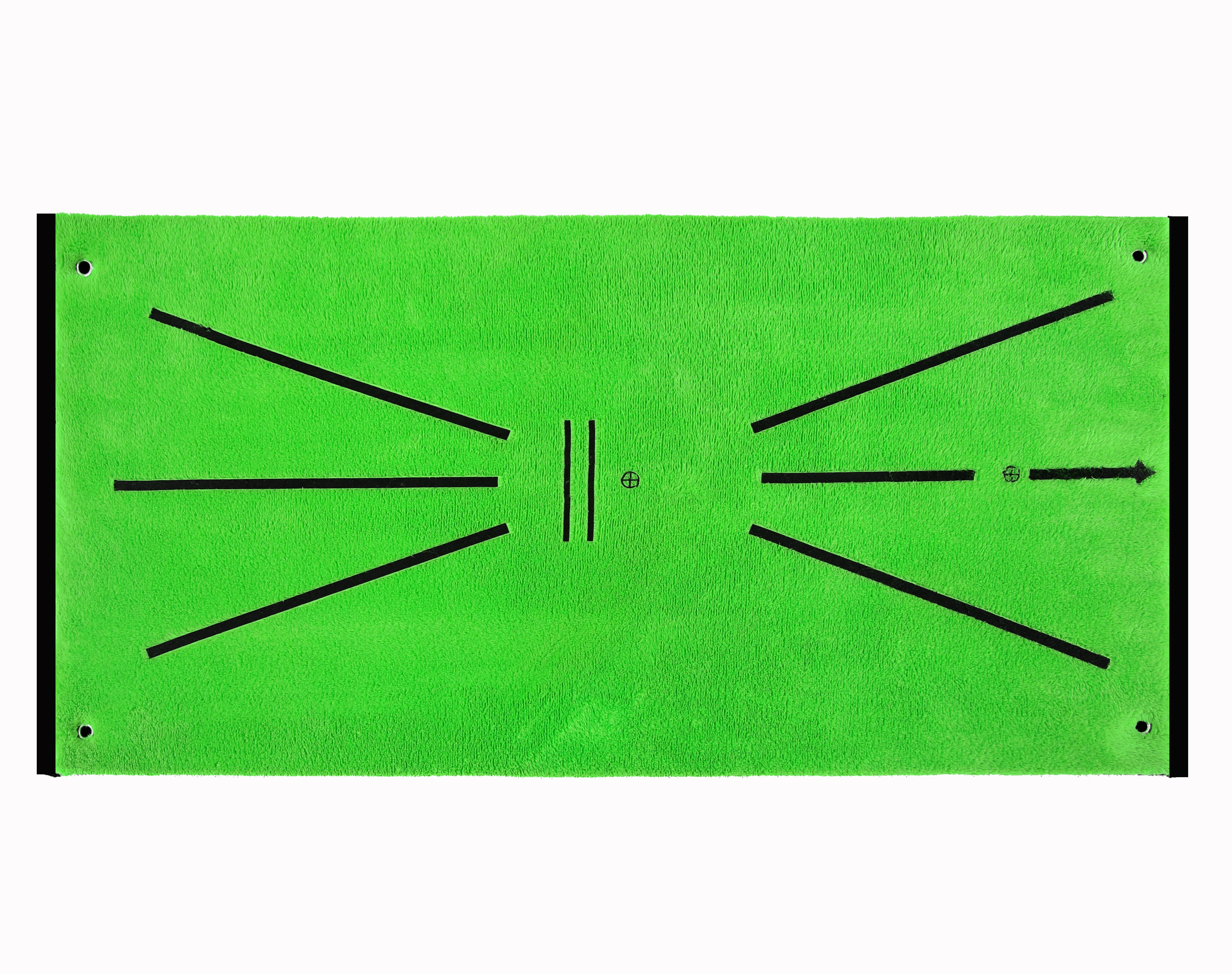 8MM Bottom of the foam Velvet Durable High Elasticity Swing Trainer Hitting Mini Practice 360 Golf Mat Training Aid Rug