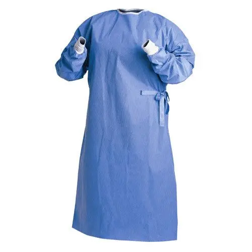 Disposable Level 1/2/3/4 Dental Hospital Operation Gown Patient Protective Nonwoven PP Reinforced SMS Isolation Medical Surgical