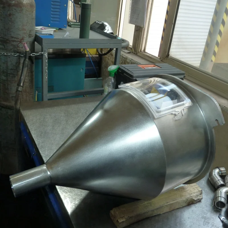 commercial large stainless steel industrial cone funnel multipurpose metal funnel