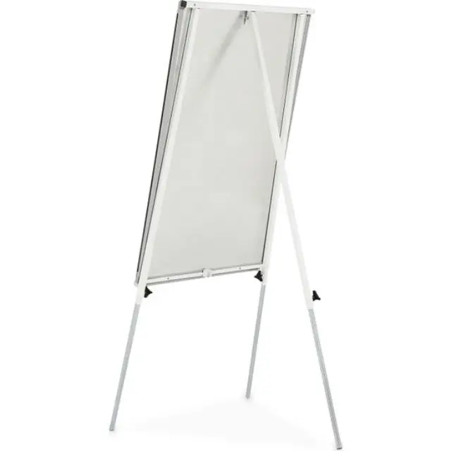 Aluminium Frame Magnetic Flipchart  Whiteboard Tripod Easel Portable Dry Erase Office School Board 70*100cm