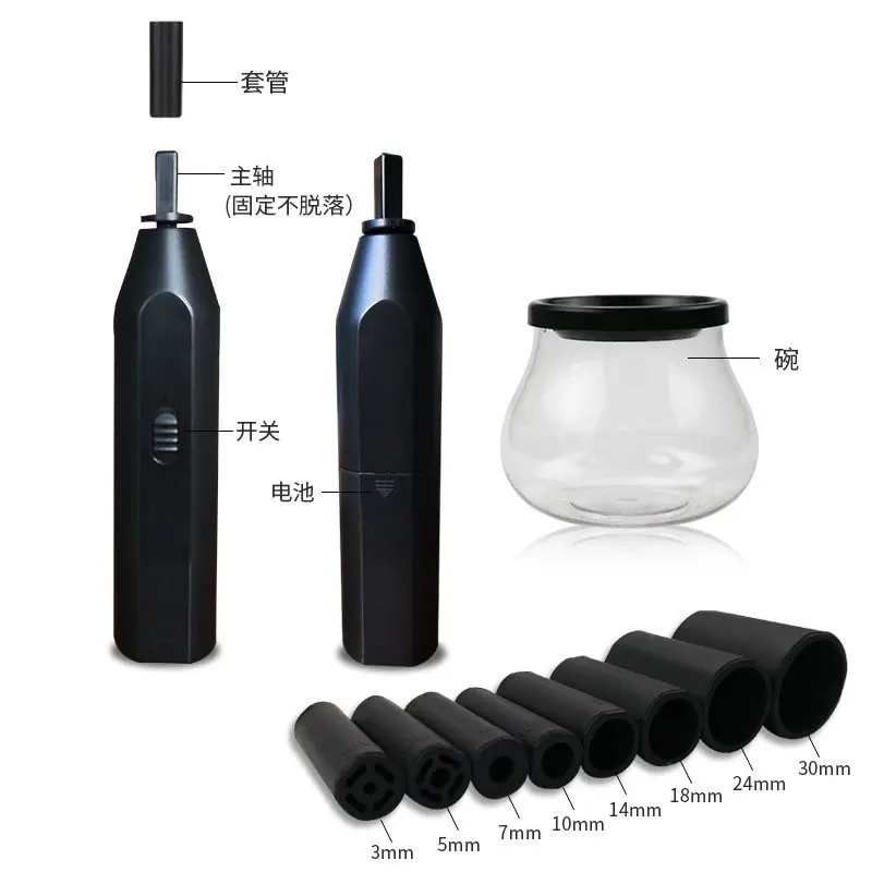 IFINE Beauty Home Use Makeup Brush Cleaner Machine Dry Battery Operated Electric Makeup Brush Cleaner and Dryer for All Brushes