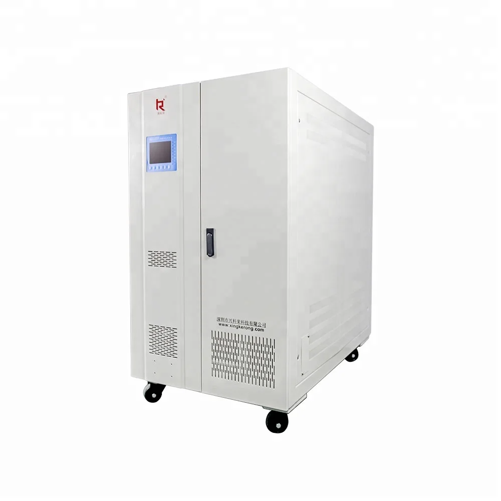 Customized   3KVA~800KVA 3 Phase Servo Motor Industrial Voltage Regulator Servo Voltage Stabilizer