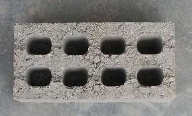 Modern Style Concrete Porous Brick Cement Material for Wall Usage