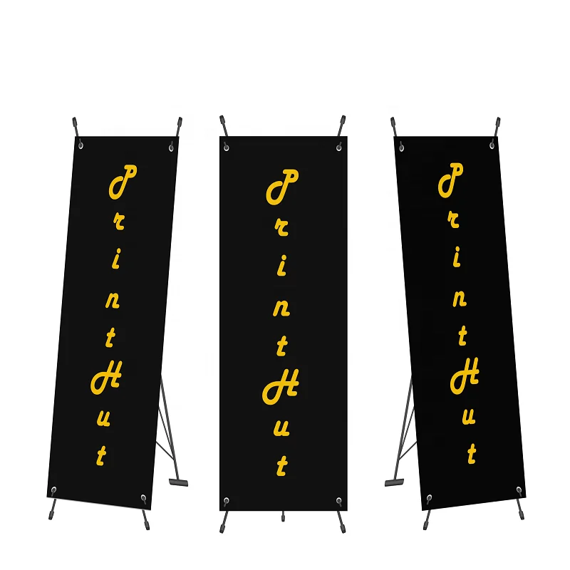 Standup banner advertising x banner factory sales display xbanner