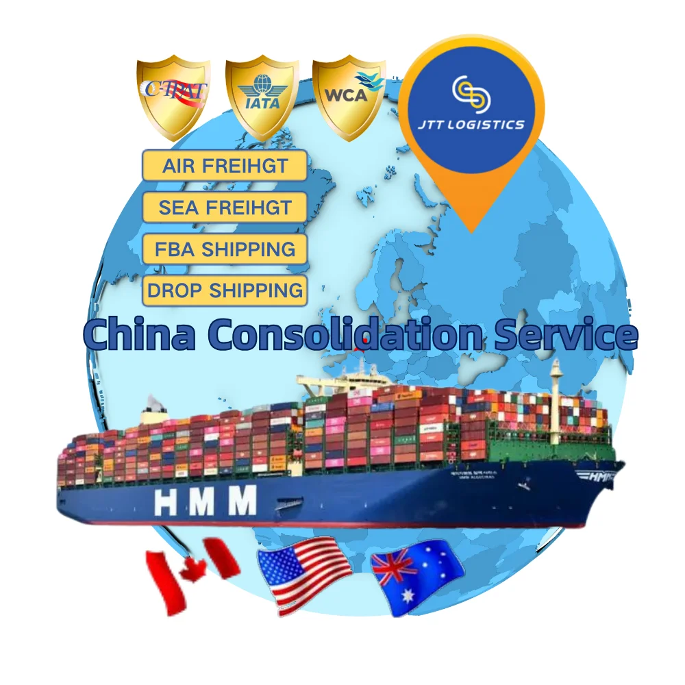 Shenzhen Forwarder Sea Freight Agent LCL Trucking To Canada US DDP Logistics Service Provider To Australia FBA Shipping Service