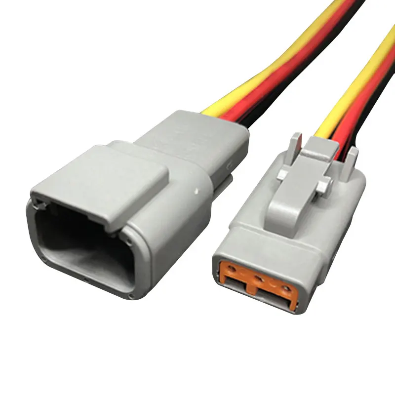 Deutsch DTM PLUG 12 Pin Way Female Waterproof Automotive Connector with terminals DTM06-12S